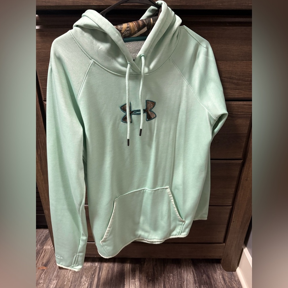 Under Armour Light Green Pullover Hoodie
